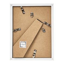 White Calla Wood Photo Frames (Set of 6)